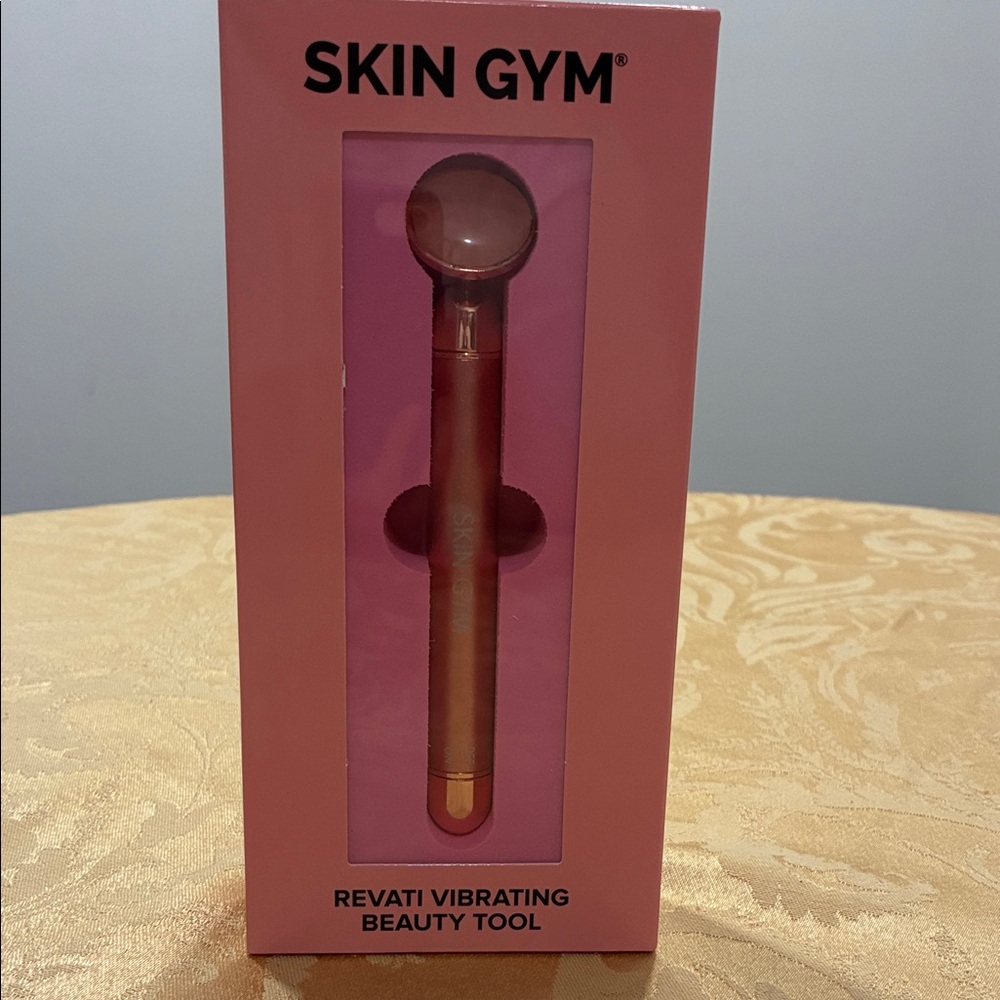 Skin Gym Revati Vibrating Beauty Tool - Pink